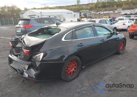 2018 Chevrolet Malibu Lt из США, поврежденный, VIN 1G1ZD5ST3JF152636